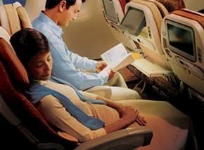 Eonomy / Premium Economy Class seating