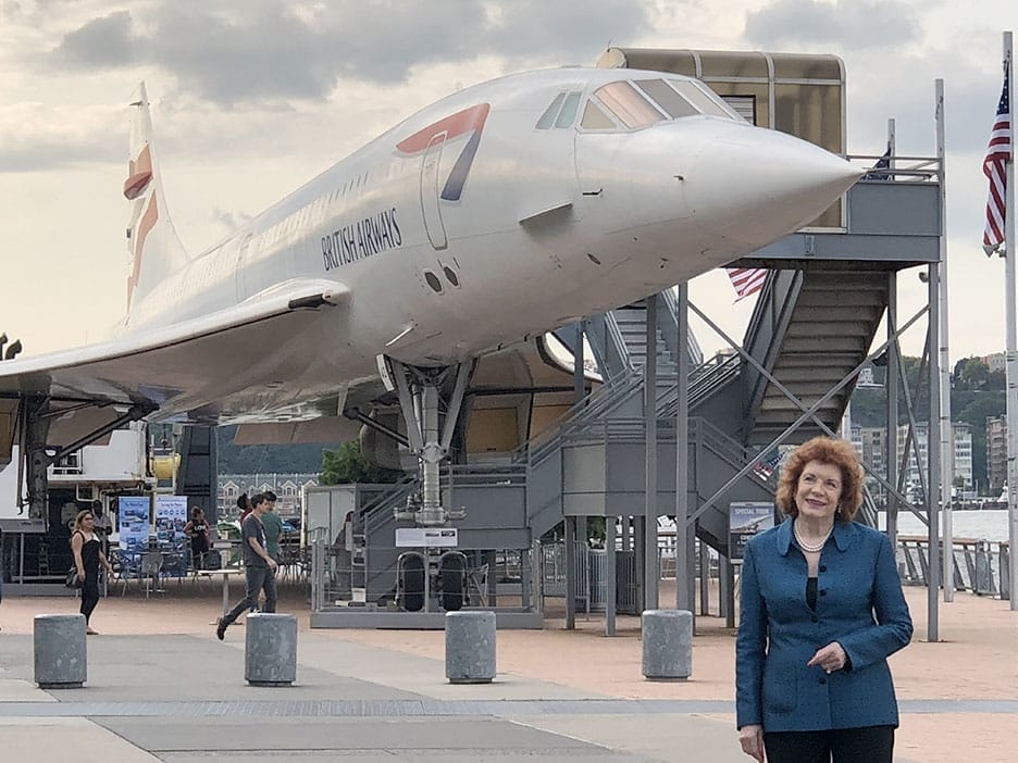 Concorde Jennifer on the Intrepid