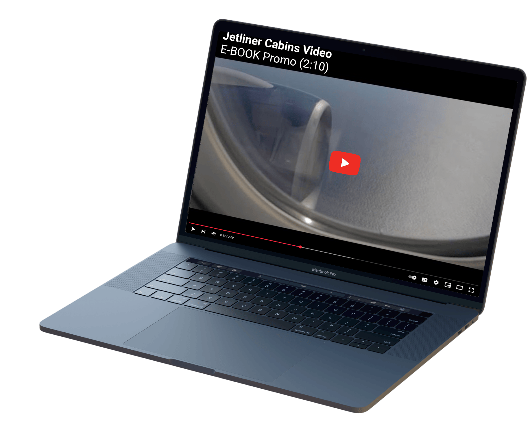 JLC E-BOOK Promo video on a macbook screen